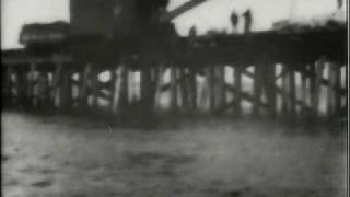 1901 Building a Harbor at San Pedro, California