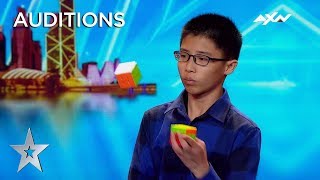 How Did He Juggle AND Solve The Rubik’s Cube?! | AXN Asia’s Got Talent 2019