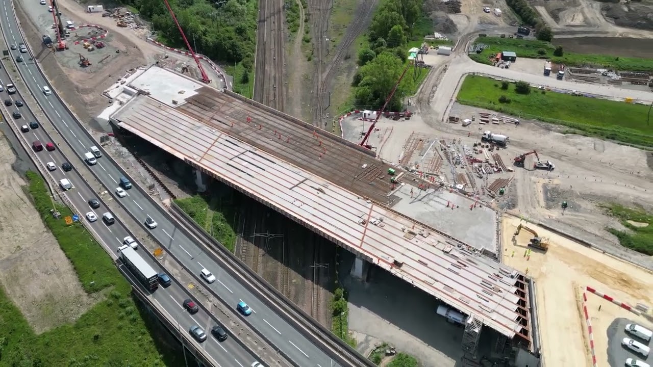 Construction Of New Road Bridge A1 Team Valley
