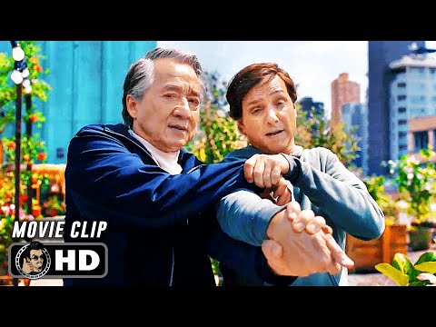 Jackie Chan Destroys Ralph Macchio Scene | KARATE KID: LEGENDS (2025) Movie CLIP HD