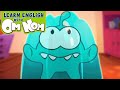 Baby Om Nom Is STUCK IN GIANT JELLY SLIME Learn Colors Videos For Kids By Om Nom