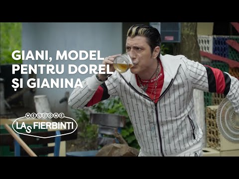 Las Fierbinți - Giani, model pentru Dorel și Gianina. Cine-l pictează mai frumos?