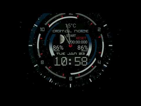 Digital RWB HUD Watch Face video thumbnail