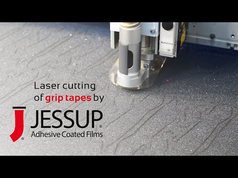 Grip tapes from Jessup in the laser test
