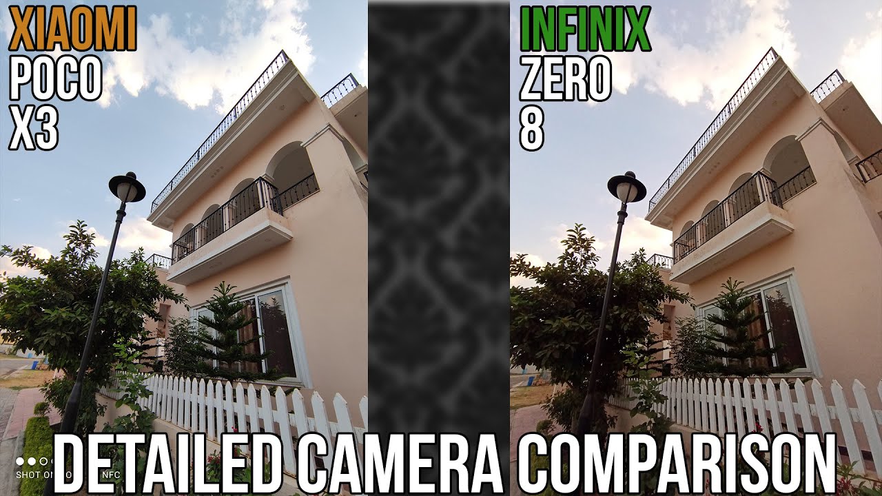 Xiaomi Poco X3 NFC VS Infinix Zero 8 Camera Comparison | Which Camera is better