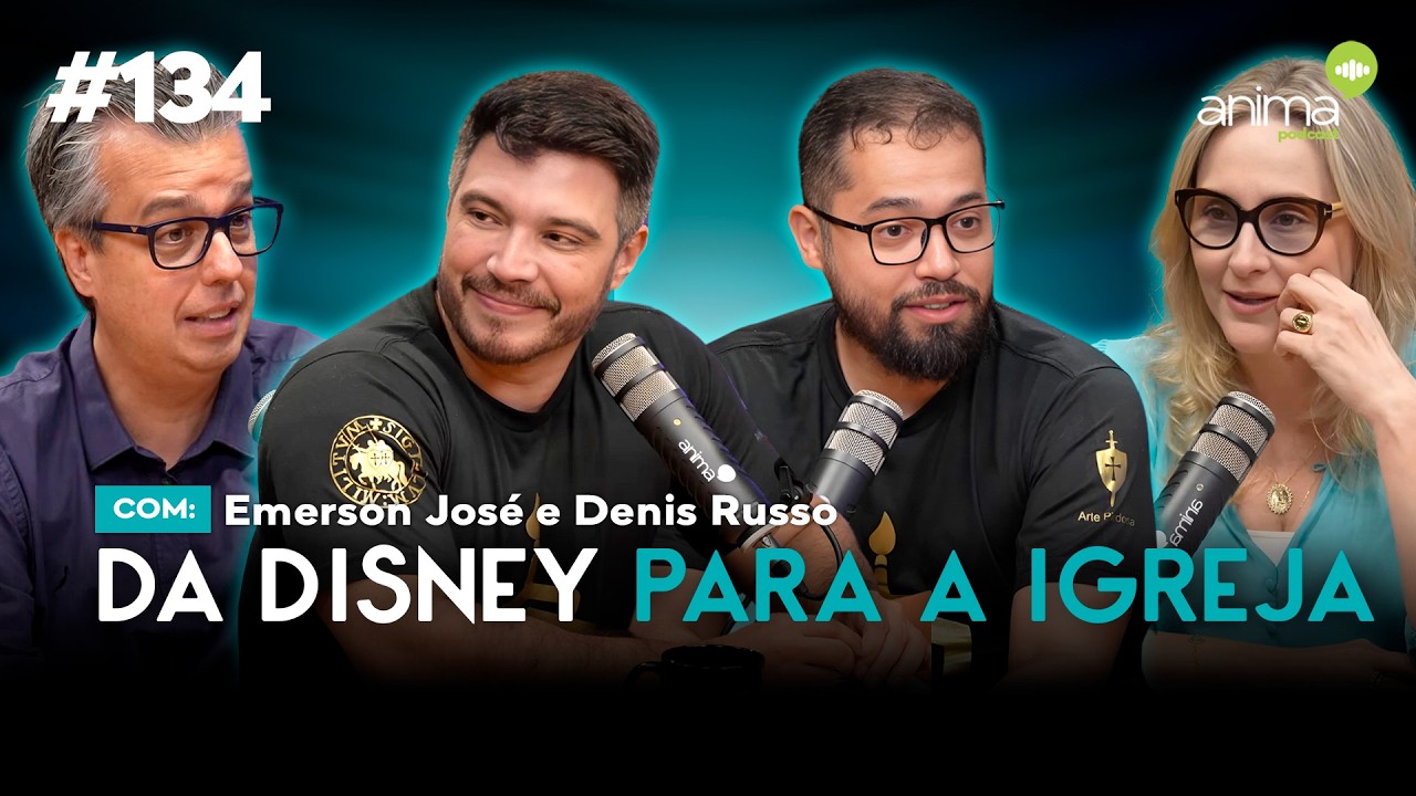 Da Disney para a Igreja | Ep. #134 | com Arte Piedosa (Emerson José e Denis Russo)