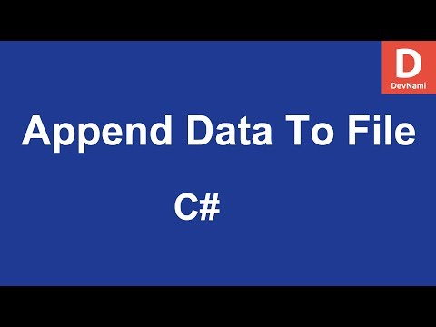 C Append Data to Text File