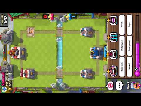 The best deck for electro wizard and lumberjack