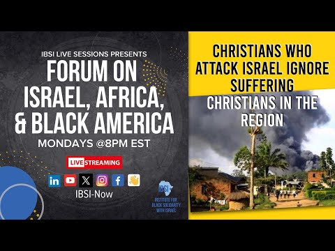 124 Christians killed in the DRC ignored by 'Christian' Israel haters