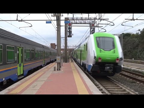 Il TRANSITO veloce dell'ETR421.017 "Caravaggio" a Campoleone!