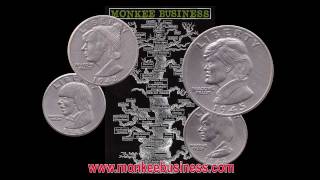 Monkees Coins In Action Monkee Business Book Cover by Duane Dimock