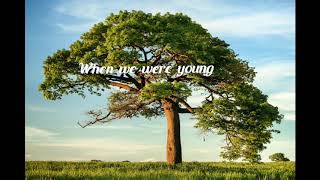 Passenger-When We Were Young(Lyrics)