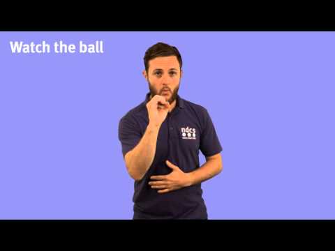 How to Sign Ball in BSL