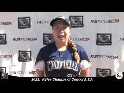 2022 Kylea Chapple committed to wheeler University Third Base Outfield Softball Skills Video