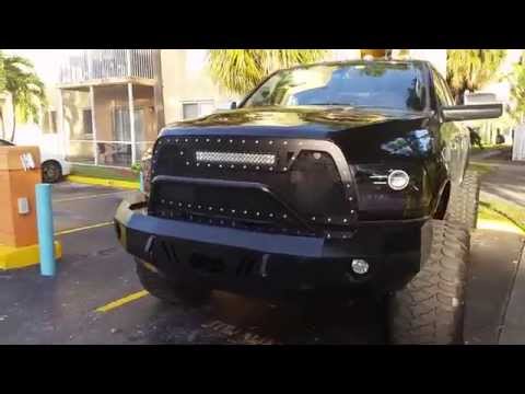 X-Metal T-Rex Grill On 2013 Dodge Ram 2500