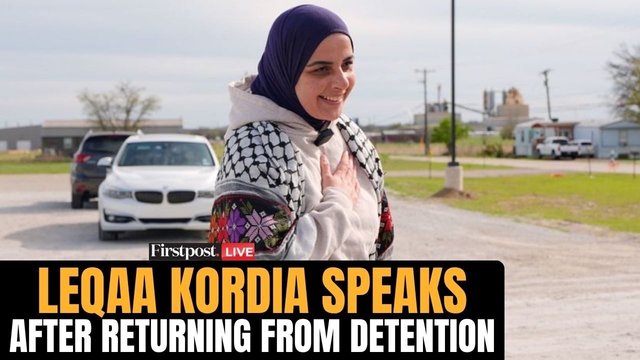 LIVE: Leqaa Kordia Returns Home, Speaks Out After US Immigration Detention | Trump | Firstpost