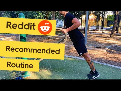 Reddit Recommended Routine Updated