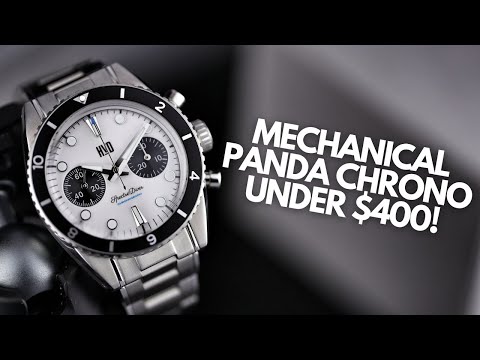 HVD Panda Chronograph - Mechanical Panda Chrono Under $400!