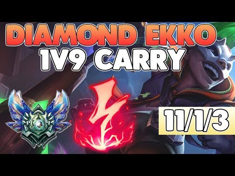 HOW TO CARRY WITH EKKO LIKE A DIAMOND PLAYER | Midlane full commentary | League of Legends
