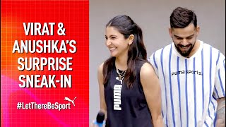 Puma Virat Kohli & Anushka Sharma Surprise Employees