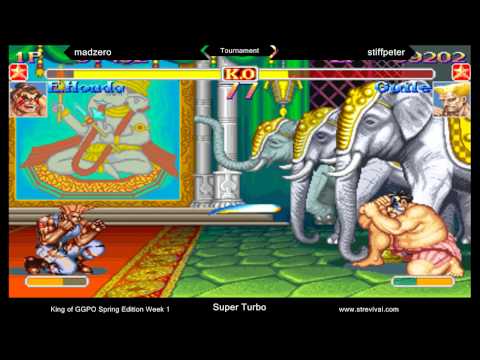 The King of GGPO 2012 - Spring Edition (Week 1) - Super SF2 Turbo