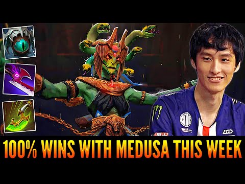 👉 AME Has 100% Win Rate With Medusa This Week - 1000 GPM & 950 XPM - Dota 2 Highlights