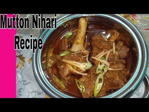 Nihari pressure cooker wali Fast & Easy Recipe Delhi 6 Recipe my easy Recipe