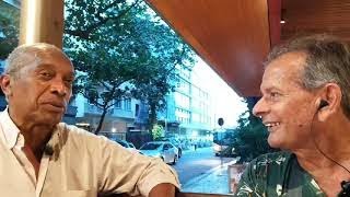 Entrevista com o cantor e ex-craque de futebol Ronaldo Sá no Bar e Restaurante Vinícius - Ipanema/RJ