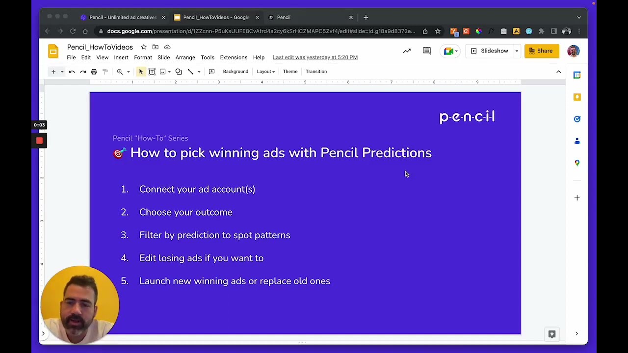 How to pick winning ads with Pencil Predictions