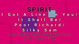 SPIRIT-I Got A Line On You/It Shall Be/Poor Richard/Silky Sam (vinyl)