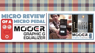 Video thumbnail for Micro Review - Mooer Graphic G Equalizer Pedal by Ryan Hoffer