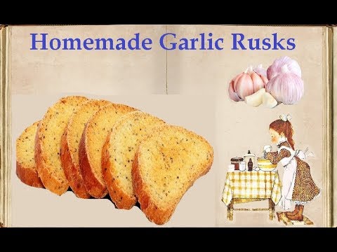 Homemade Garlic Rusks / Book of recipes / Bon Appetit