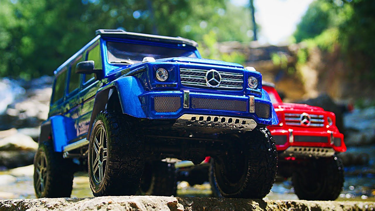 RC auto Traxxas TRX-4 Mercedes G500 1:10 TQi, černá