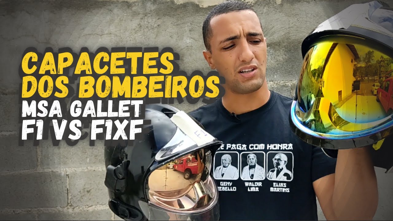 CAPACETES dos Bombeiros GALLET F1 vs F1XF