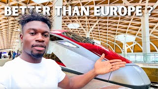 FIRST CLASS ON INDONESIA’S BULLET TRAIN (1st in South East Asia)