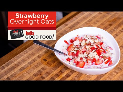 Strawberry Overnight Oats