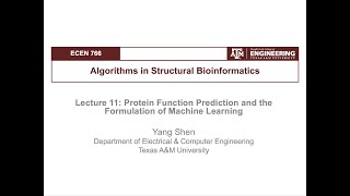 From Bioinformatics to AI: 11.1. Protein Function Prediction