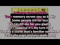 Level 42 - Leaving Me Now | KARAOKE | Lyrics