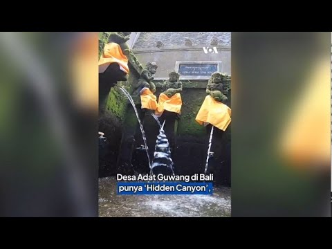 VOA - DESA DI BALI SULAP MATA AIR JADI GALON GOCENG