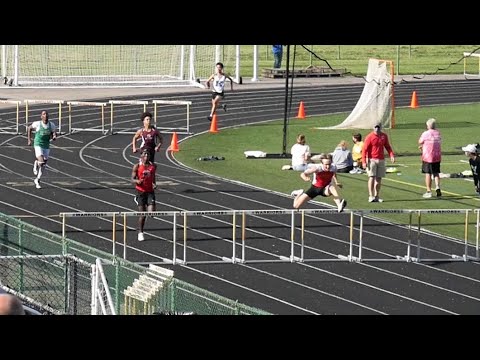 Alec Carr 39.96, Boys 300m Hurdles H1 - 2021 OCC Capital