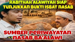 Download lagu SUMBER PERIWAYATAN NASAB BA'ALAWI‼️ RABITHAH ALAWIYAH TUNJUKKAN BUKTI ISBAT DARI NAQOBAH  mp3