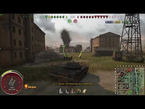 WoT Console: T54 ltwt, 1 vs 5 on a small map......