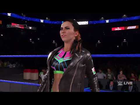 WWE 2K22 Sylyie Vs. Tegan Nox June 24, 2022