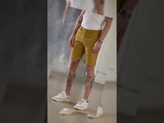 Vídeo relacionado con Curluriy Pantalones Cortos Gofre Hombre Casual Bermudas Shorts con Bolsillos Verano Conforta Sport Shorts