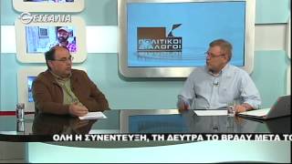 Συνέντευξη του Δ Καζάκη στη Θεσσαλία Τηλεόραση και στον Γιάννη Κολλάτο