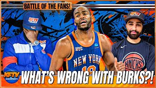 What's Going On With Alec Burks?! | HUGE Knicks Fan DEBATE!