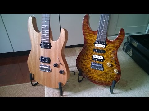 Suhr Modern Satin vs Guthrie Govan