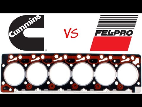 Cummins Head Gasket, OEM vs Fel-Pro
