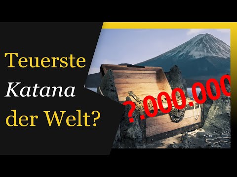 Das teuerste Katana der Welt und warum das Honjo Masamune das teuerste Schwert aller Zeiten wäre