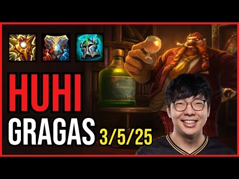 HUHI - GRAGAS vs ALISTAR Support - NA Challenger - Patch 11.7